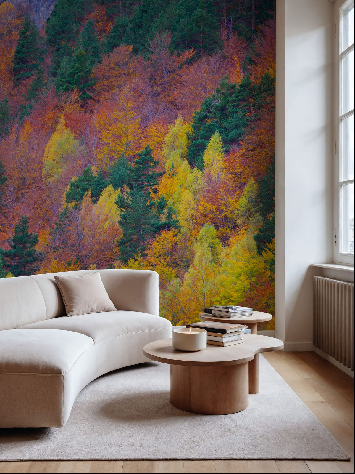 Foliage Fresh Mural Wallpaper - room preview 04