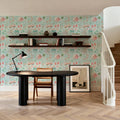 Surf Time Blue Mural Wallpaper - room preview 04