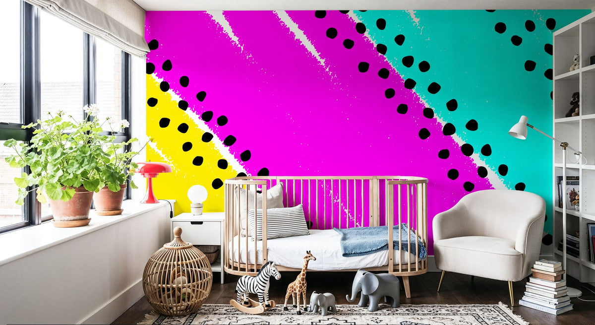 Rainbow Detail Mural Wallpaper - room preview 04