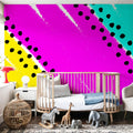 Rainbow Detail Mural Wallpaper - room preview 04