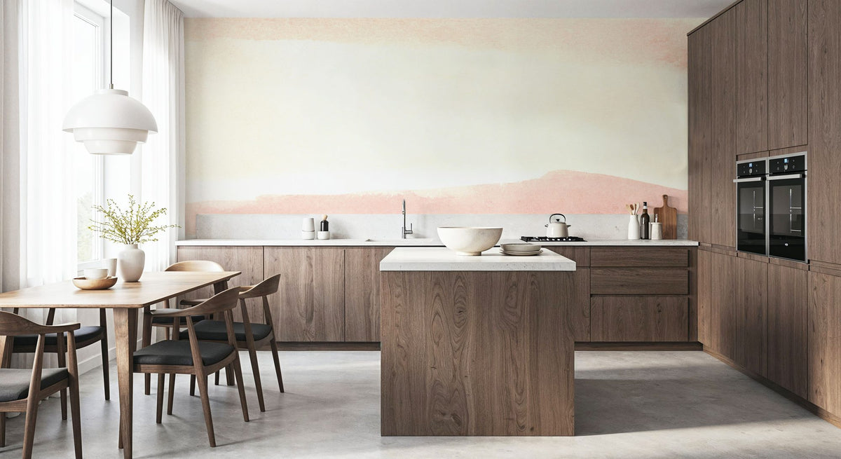 Pink Sunset I Mural Wallpaper - room preview 04