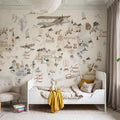 My First World Map Mural Wallpaper - room preview 04