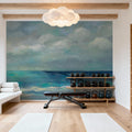 Clouds and Sea Mural Wallpaper - room preview 04