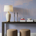 Mediterranean Pine Landscape, Periwinkle Mural Wallpaper - room preview 04