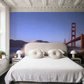 Golden Gate Foggy Morning Mural Wallpaper - room preview 04