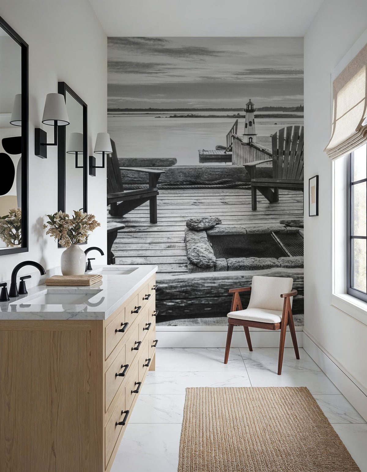 Vogler's Cove Chill Mural Wallpaper - room preview 04