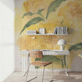 Dimensional Peony I Mural Wallpaper - room preview 04