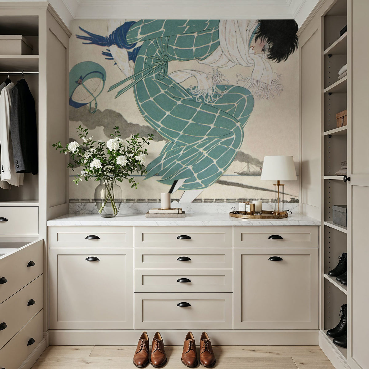 Vintage Fashion Cover XII Mural Wallpaper - room preview 04