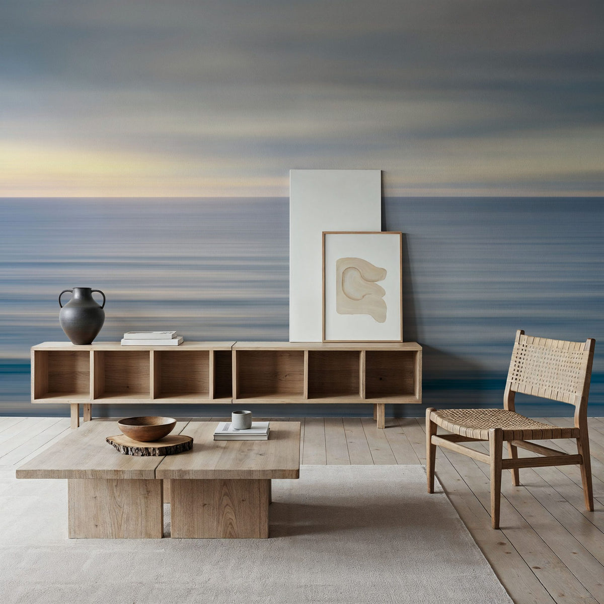 On the Horizon II Mural Wallpaper - room preview 04