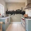 Stratford-upon-Avon England Skyline Concrete Mural Wallpaper - room preview 04