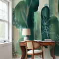 Hidden Foliage Mural Wallpaper - room preview 04