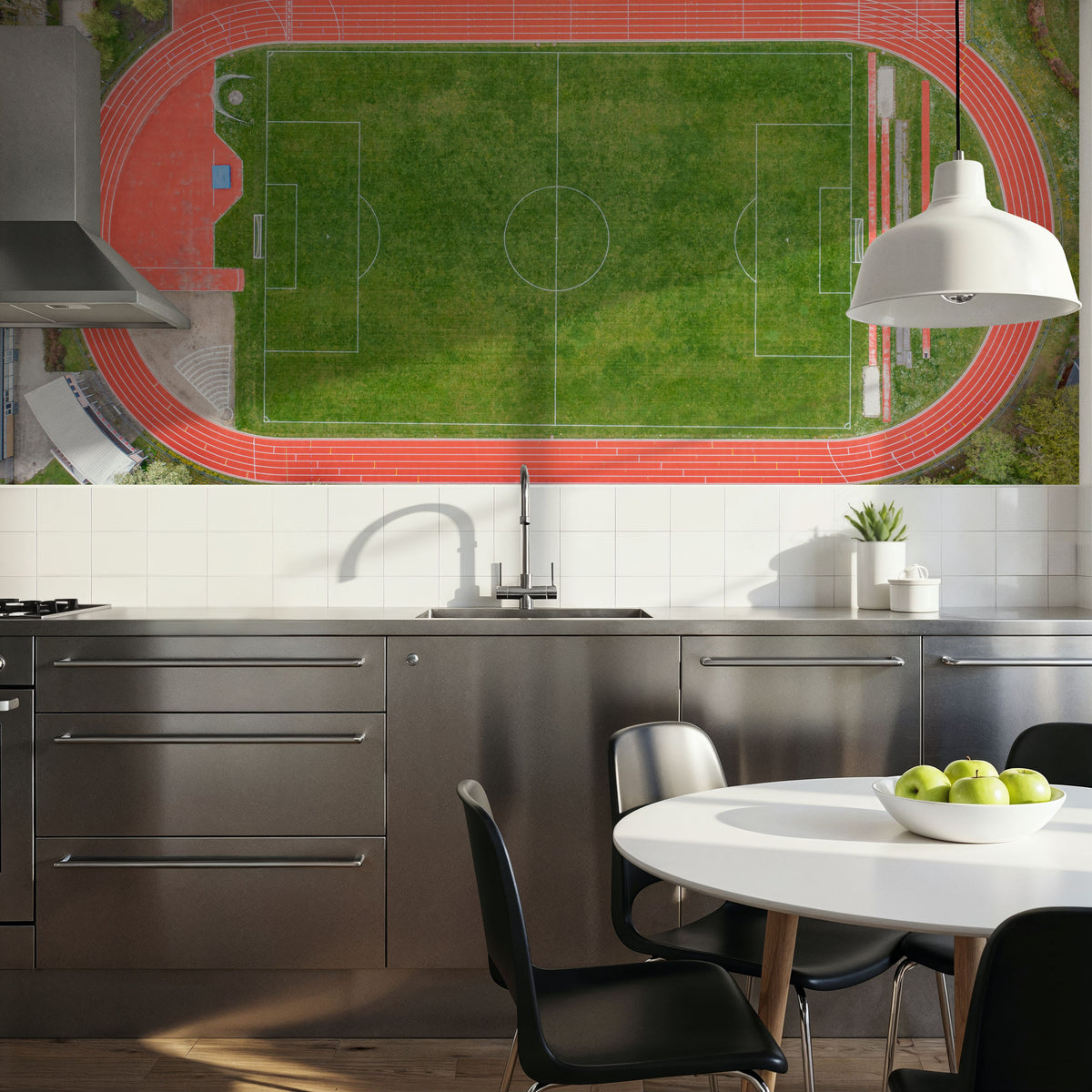 Track and Field Mural Wallpaper - room preview 04