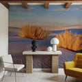 Golden Dune Shadows Mural Wallpaper - room preview 04
