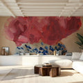 Peonies in Chinoiserie Vase Mural Wallpaper - room preview 04
