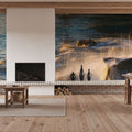 Sea Stack and Surf Mural Wallpaper - room preview 04