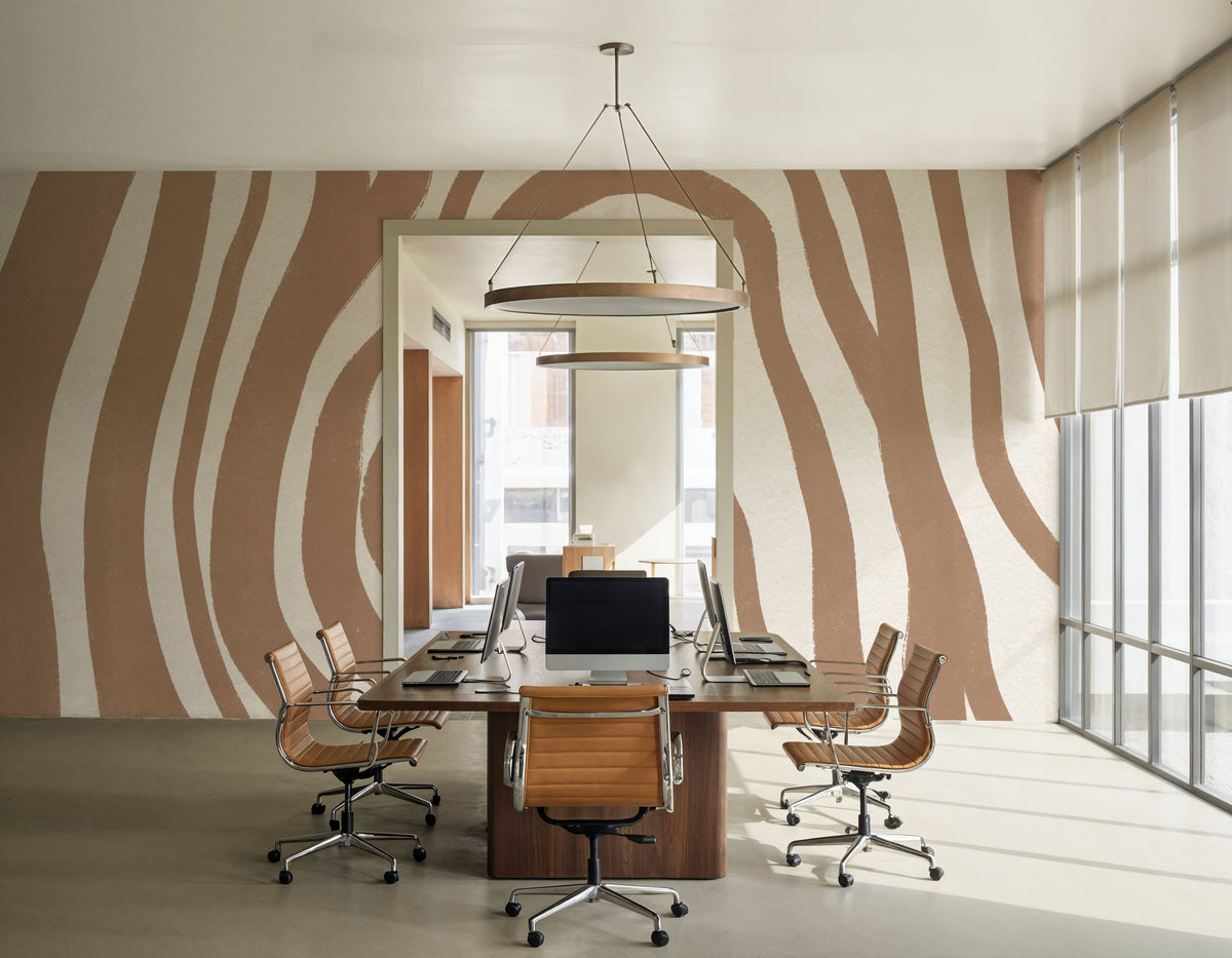 Organic Abstract II Mural Wallpaper - room preview 04