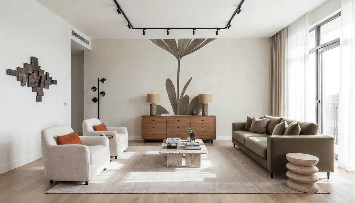 Beautiful Botanical I Mural Wallpaper - room preview 04