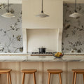 Floral Heaven, Ecru Mural Wallpaper - room preview 04