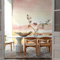 Pink Horizon I Mural Wallpaper - room preview 04