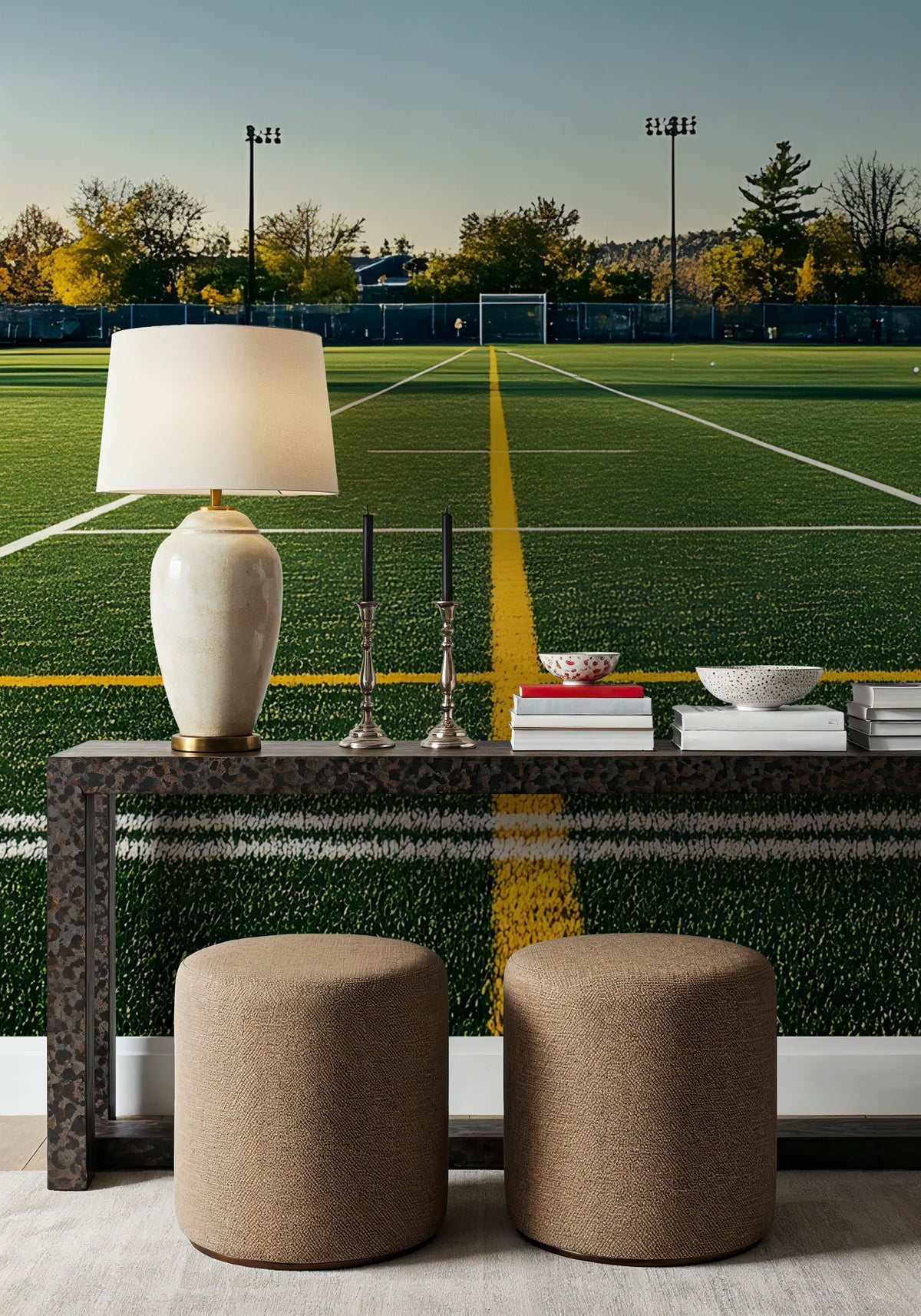 Lacrosse Ready Mural Wallpaper - room preview 04