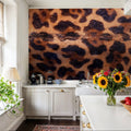 Jaguar Fur Texture Mural Wallpaper - room preview 04