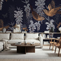 Elegant Birds Mural Wallpaper - room preview 04