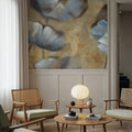 Flowers in Dusk II Mural Wallpaper - room preview 04