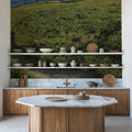 Coastal Wildflower Path Mural Wallpaper - room preview 04