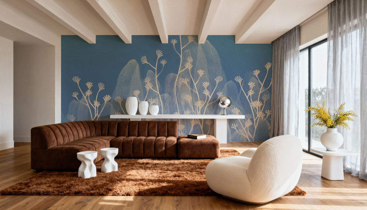 Arte Blooms Mural Wallpaper - room preview 05