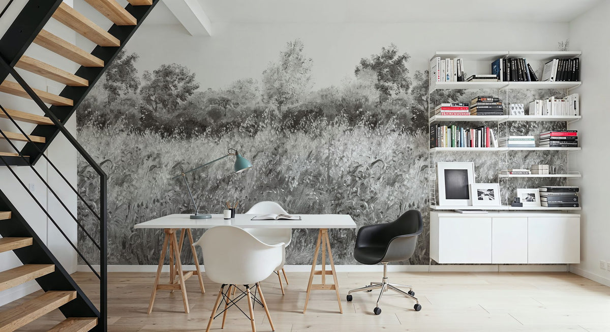 Meadow Whisper, Stone Mural Wallpaper - room preview 05