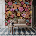 Dragon Bloom Mural Wallpaper - room preview 04