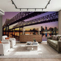 Urban Twilight Crossing Mural Wallpaper - room preview 04