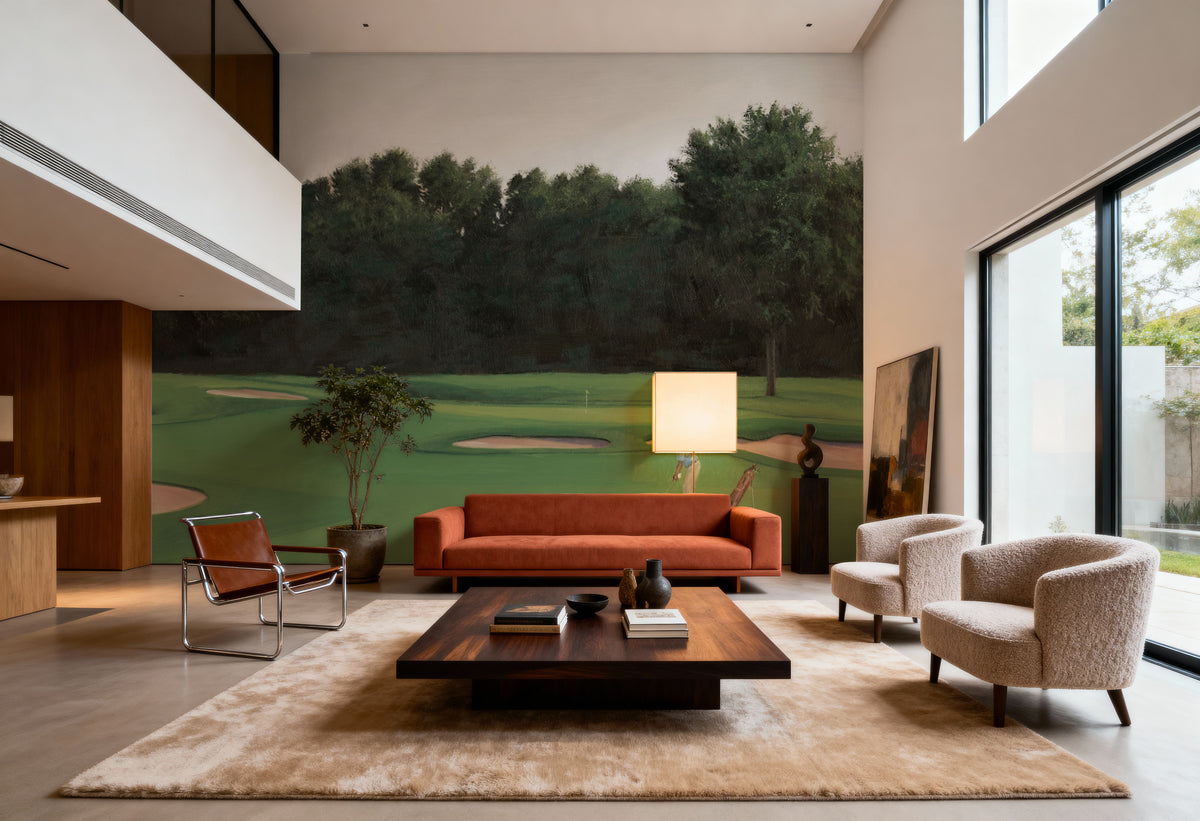 The Fairway II Mural Wallpaper - room preview 04