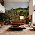 Tropical Cliff Cascade Mural Wallpaper - room preview 04
