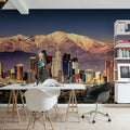 Snowcapped Mountains Los Angeles Mural Wallpaper - room preview 04