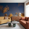 Dramatic Clouds Mural Wallpaper - room preview 04