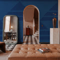 Seafood Ocean Blue Mural Wallpaper - room preview 04