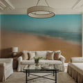 Sand and Surf Mural Wallpaper - room preview 04