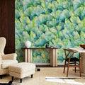 Ginkgo Cascade Mural Wallpaper - room preview 04