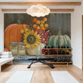 Harvest Bench Mural Wallpaper - room preview 04