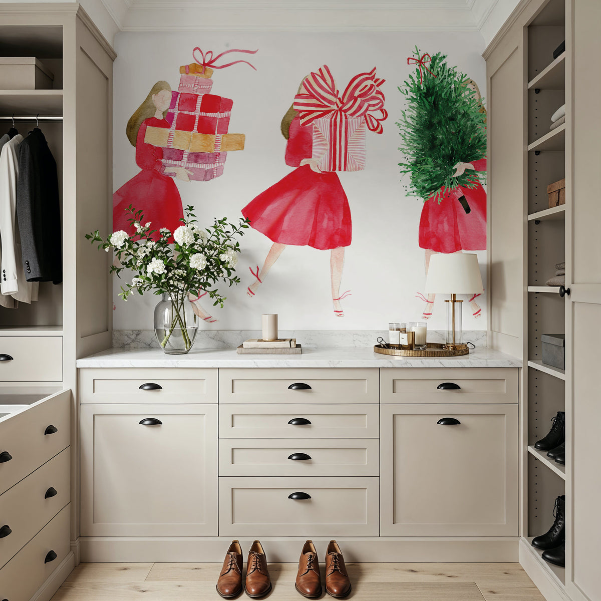 Holiday Prepping I Mural Wallpaper - room preview 04