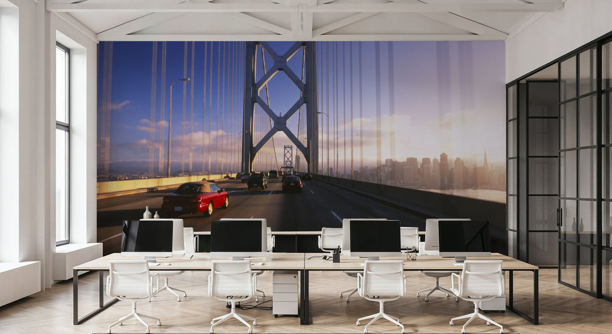 Golden Gate Cruise Mural Wallpaper - room preview 04