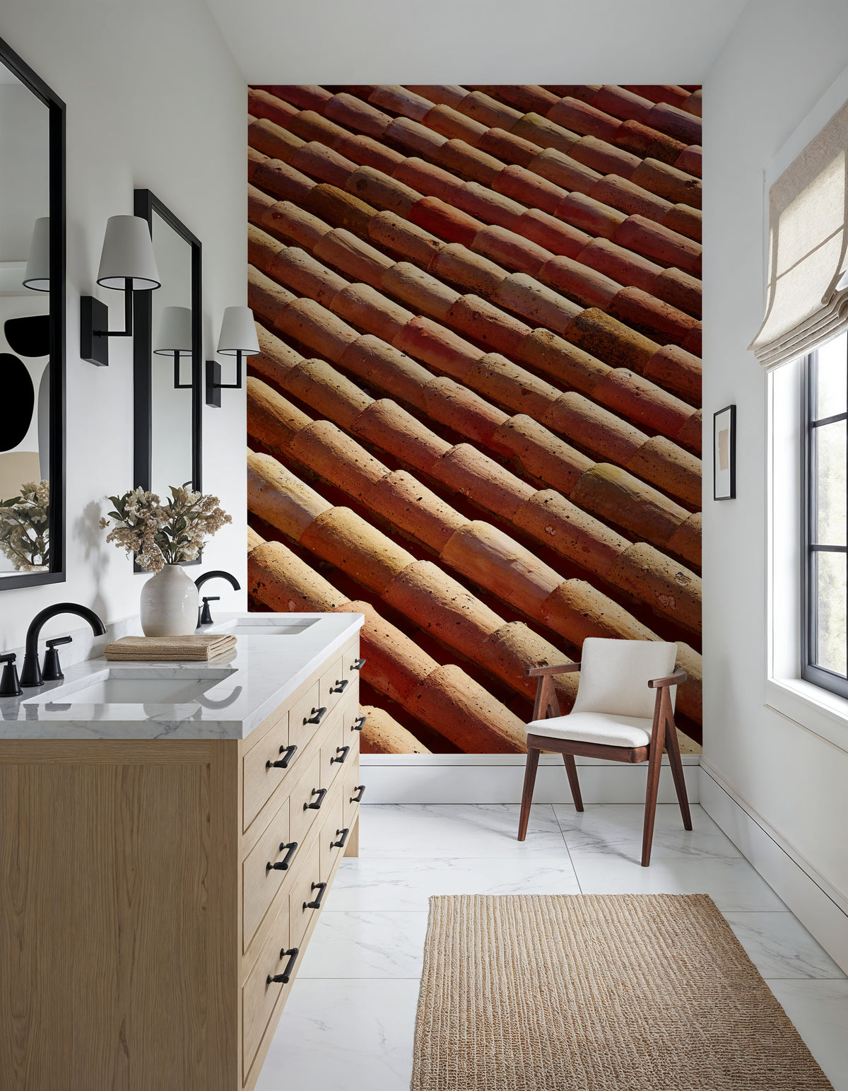 Arabic Roof Pattern Mural Wallpaper - room preview 04