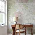 Wyoming Detailed Map Mural Wallpaper - room preview 04