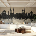 Halberstadt Germany Skyline Concrete Mural Wallpaper - room preview 04