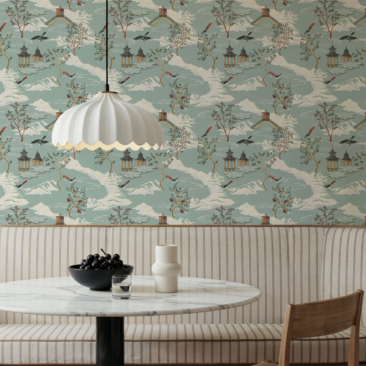Temple Garden Mural Wallpaper - room preview 04