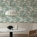 Temple Garden Mural Wallpaper - room preview 04
