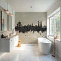 Kassel Germany Skyline Concrete Mural Wallpaper - room preview 04
