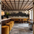 Toronto Canada Skyline Concrete Mural Wallpaper - room preview 04