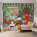 Main Street Christmas IV Mural Wallpaper - room preview 04